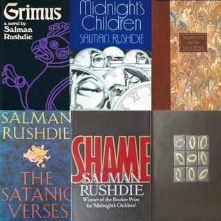 Six Salman Rushdie books
