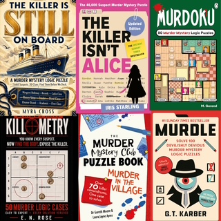 Six murder puzzle books