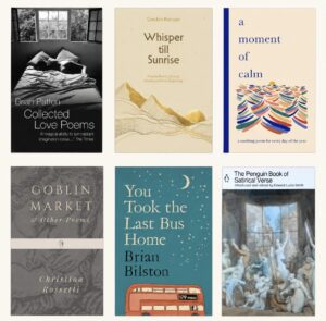 Six poetry books