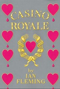 casino Royale by Ian Fleming first edition book front cover