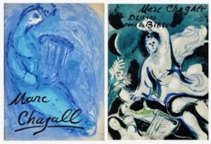 Marc Chagall Bibles. Illustrations for the bible and Drawings for the bible