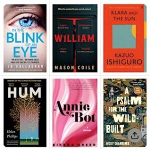 Six science fiction books